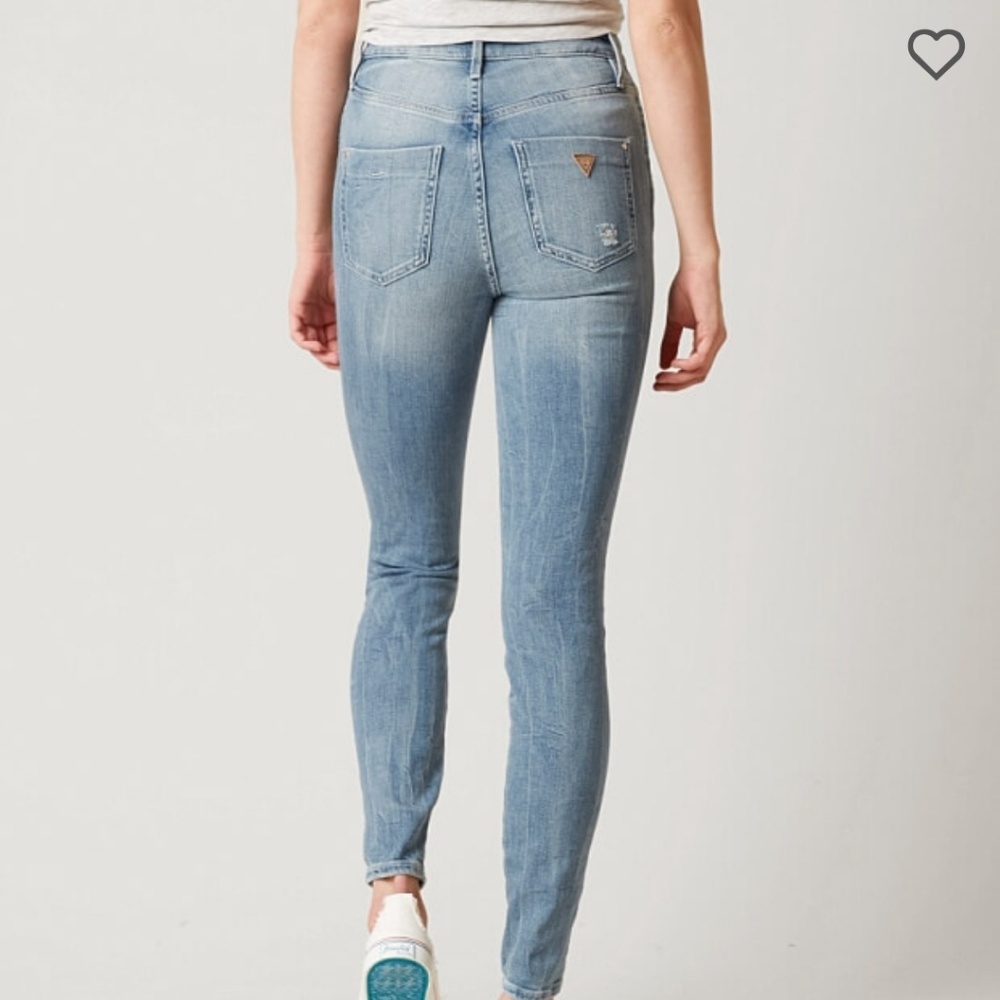 Guess super high rise jeans